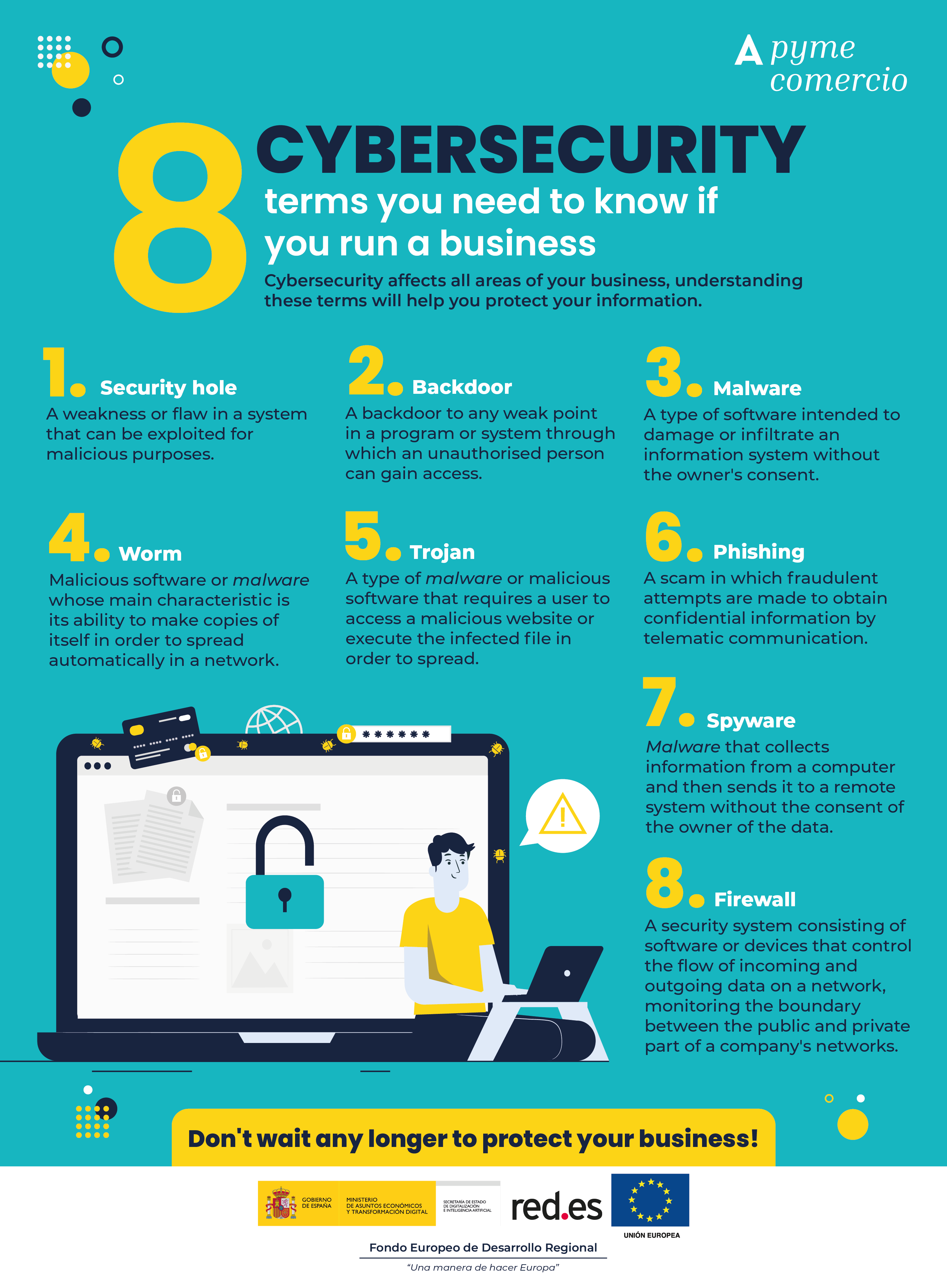 8 cybersecurity terms you need to know