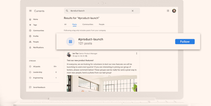 Visualización de la herramienta Jamboard. Herramientas en la nube de Google para pymes.